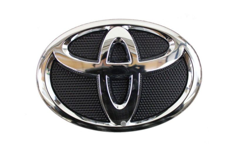 Emblema de Parrilla Toyota Original Autoadhesivo