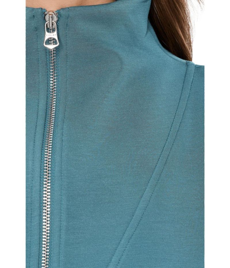 Sudadera Varley Hawley 1/2 Cremallera Azul Mallard Talla M