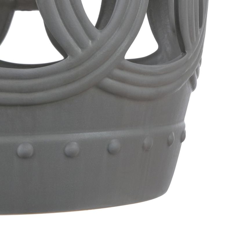 Taburete de jardín JONATHAN Y 41 cm gris mate