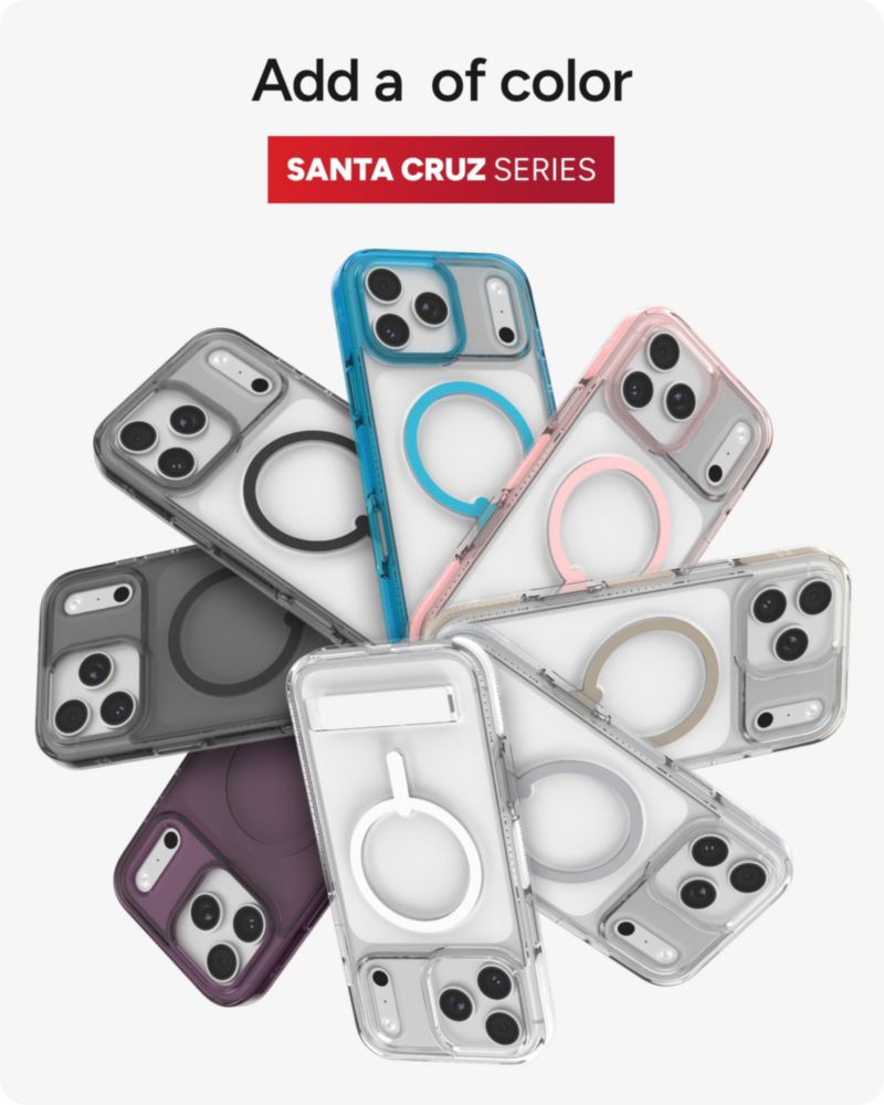 Funda ZAGG para iPhone 17 Pro Max de titanio con soporte