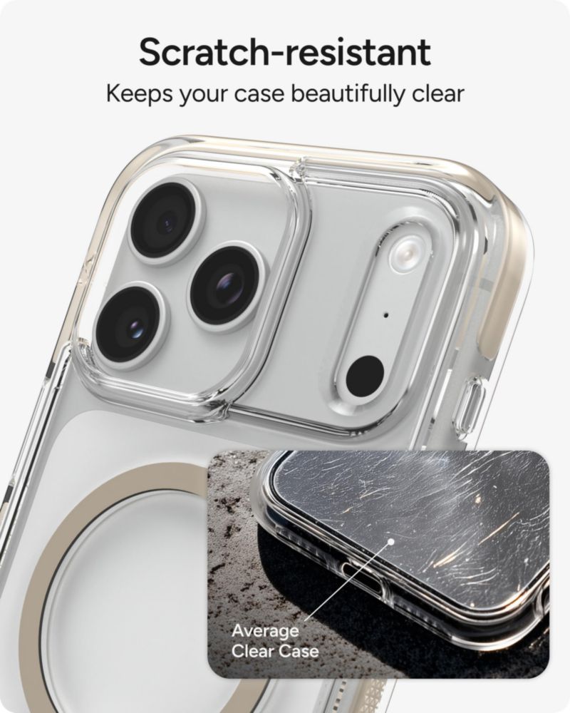 Funda ZAGG para iPhone 17 Pro Max de titanio con soporte