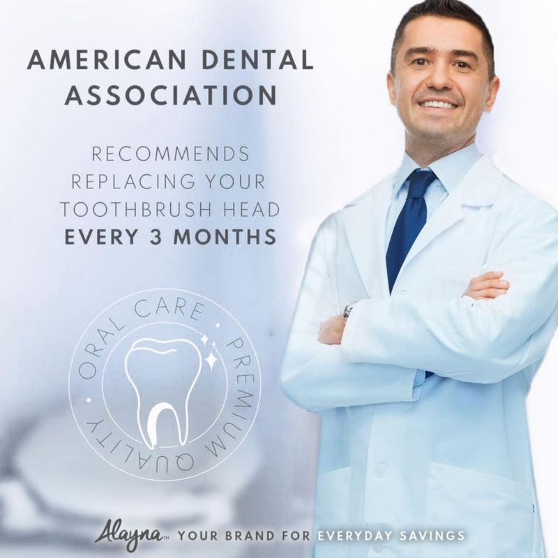 Cabezal de cepillo de dientes Alayna 4‑pack compatible con Oral‑B