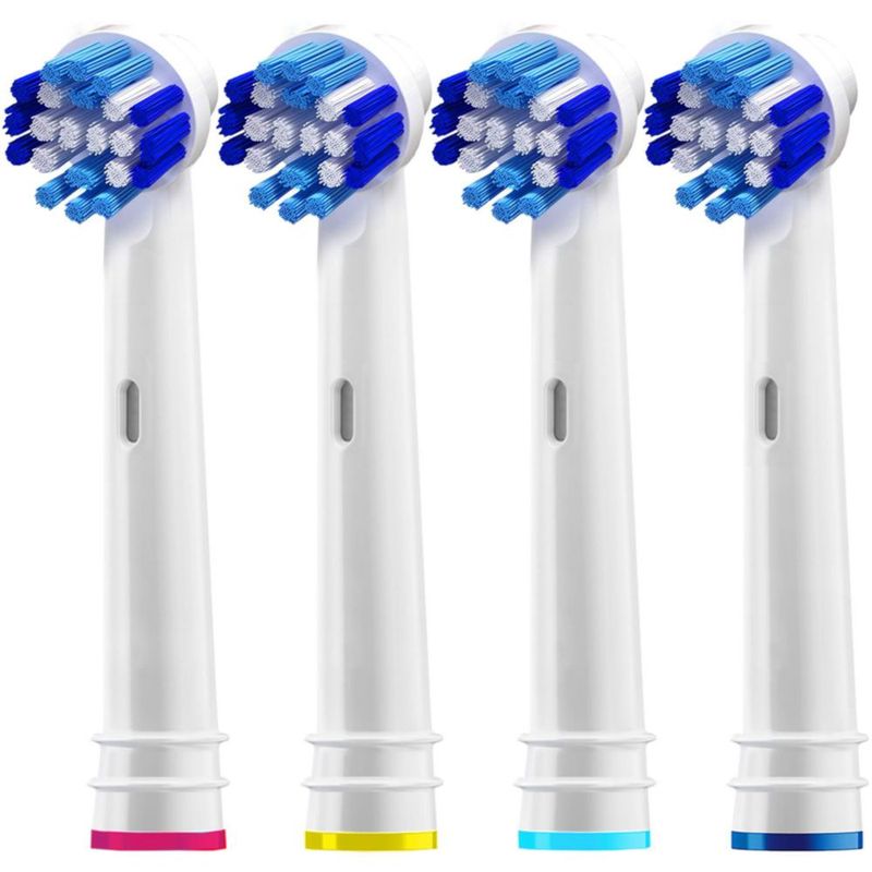Cabezal de cepillo de dientes Alayna 4‑pack compatible con Oral‑B