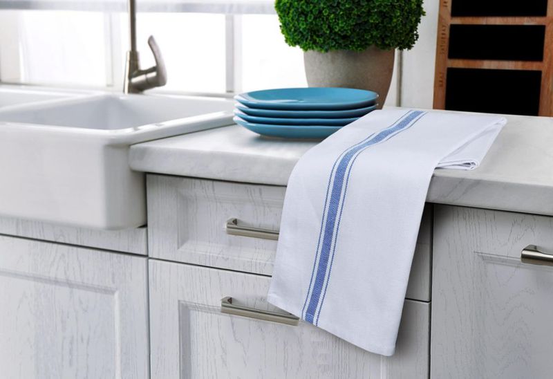 Utopia Towels Toallas 24 unidades 38x64 cm Azul Algodón
