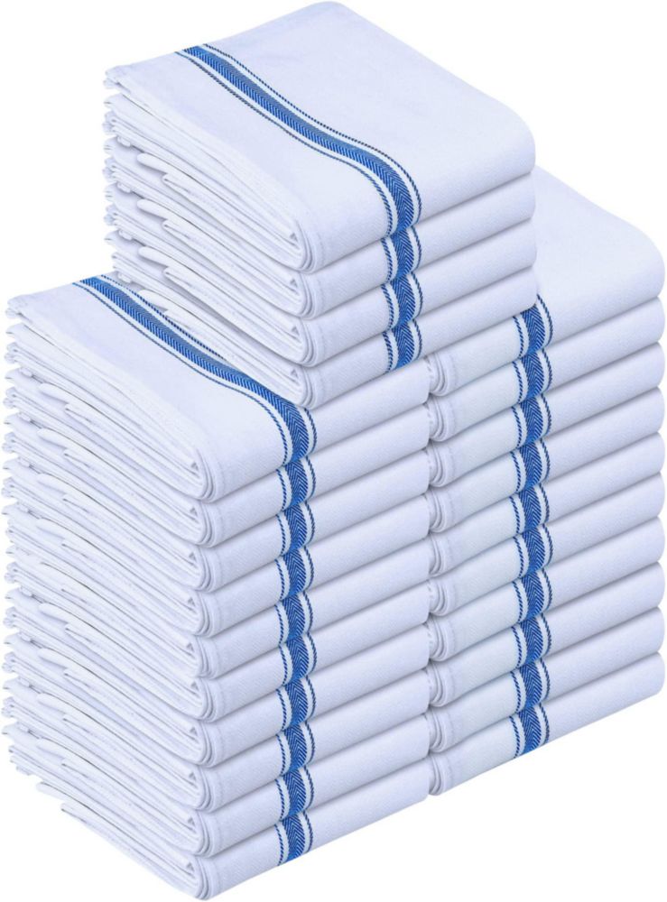 Utopia Towels Toallas 24 unidades 38x64 cm Azul Algodón
