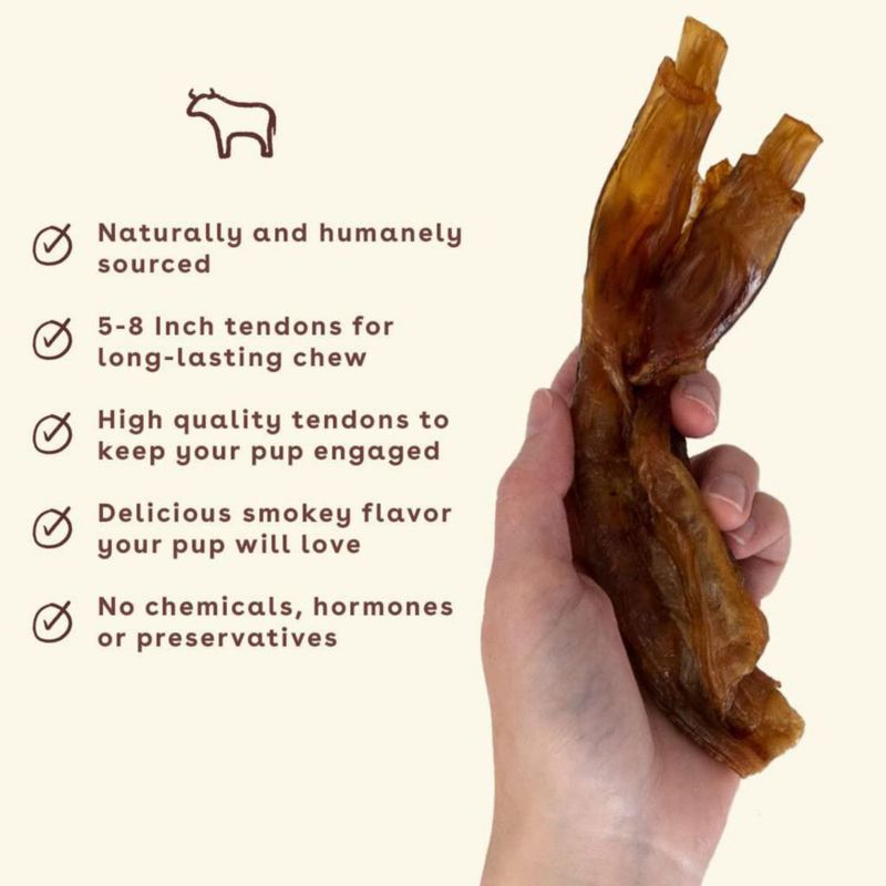 Masticables para Perro Pupford Tendones de Res (3 unidades)