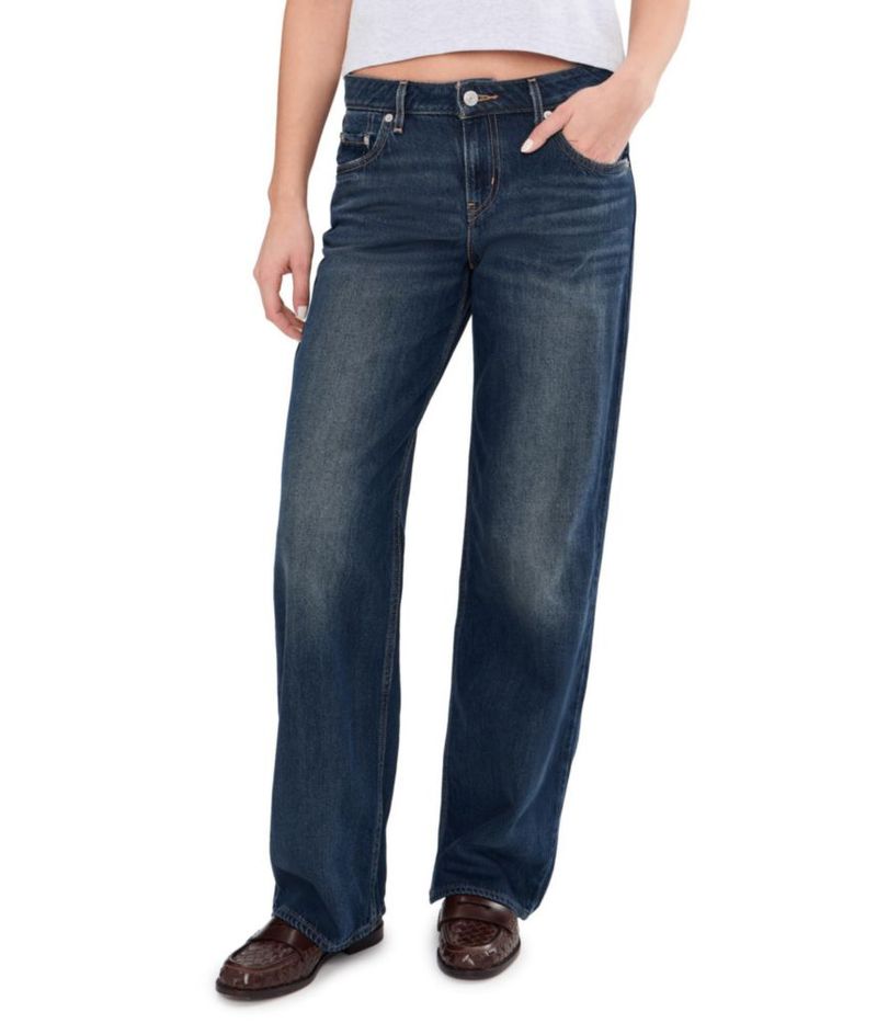 Pantalones Levi's Mujer 28 (81 cm) Cintura Baja y Corte Suelto