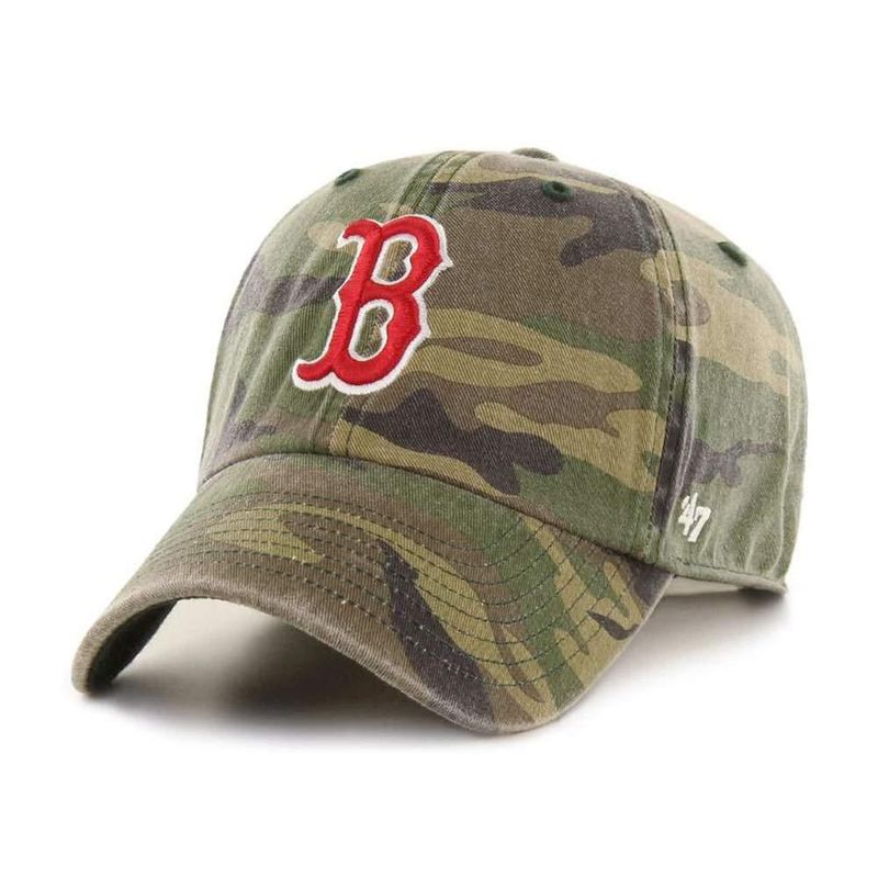 Gorra 47 Boston Red Sox Camuflaje Clean Up OSF