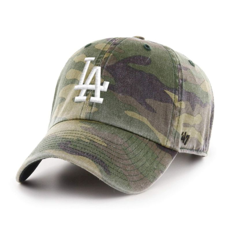 Gorra 47 Dodgers Camo Clean Up Ajustable de Algodón