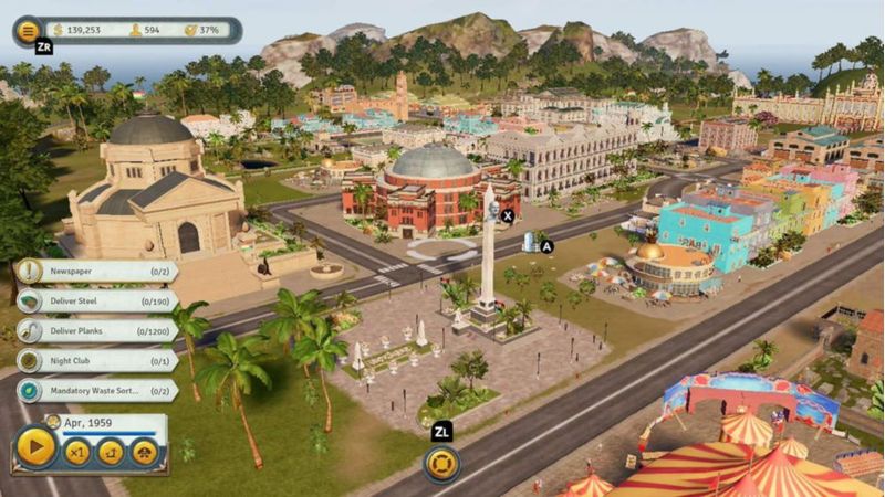 Videojuego Kalypso Tropico 6 - Nintendo Switch