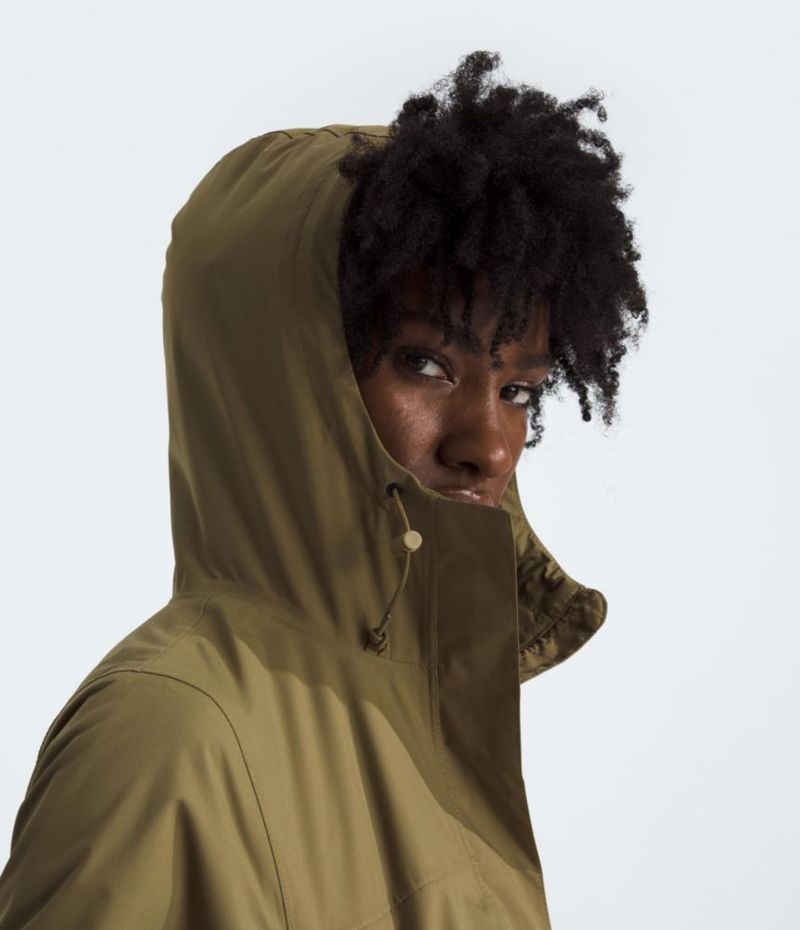 Abrigo The North Face Antora Rain Parka Cedar Talla Media