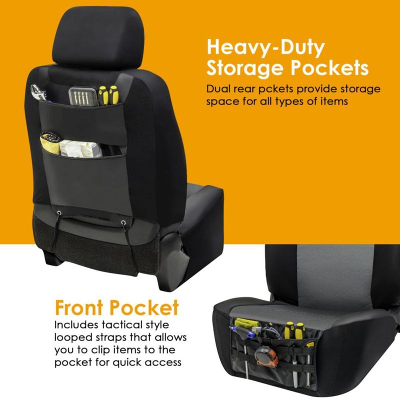 Fundas de Asiento LPI Truck Gris 2 Piezas para Camioneta/SUV