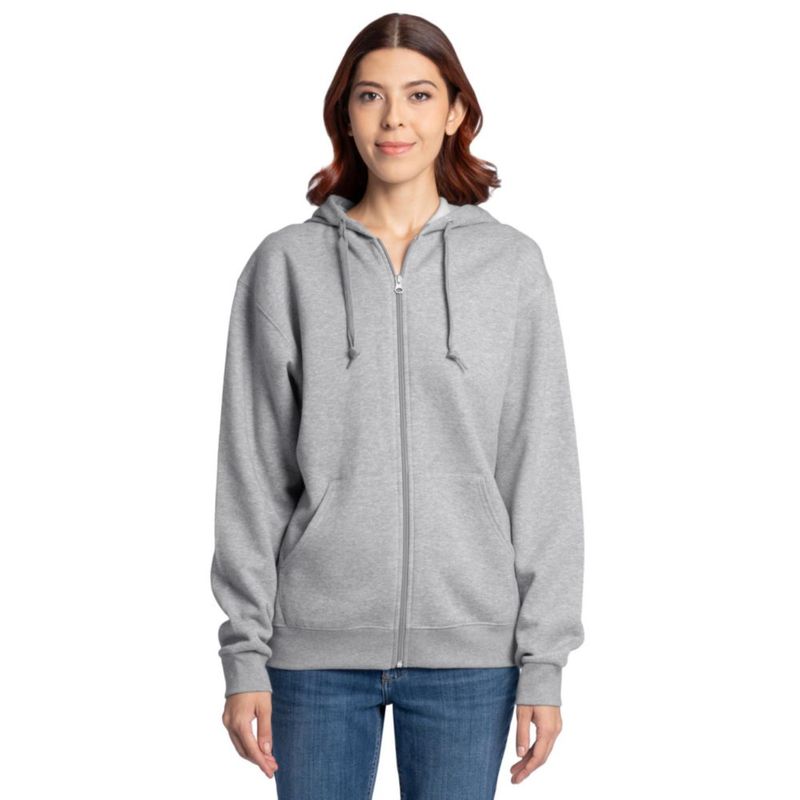 Sudadera para hombre Fruit of the Loom 3XL Gris Jaspeado