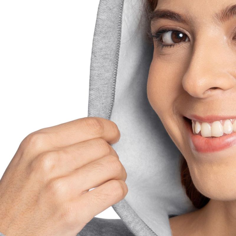 Sudadera para hombre Fruit of the Loom 3XL Gris Jaspeado