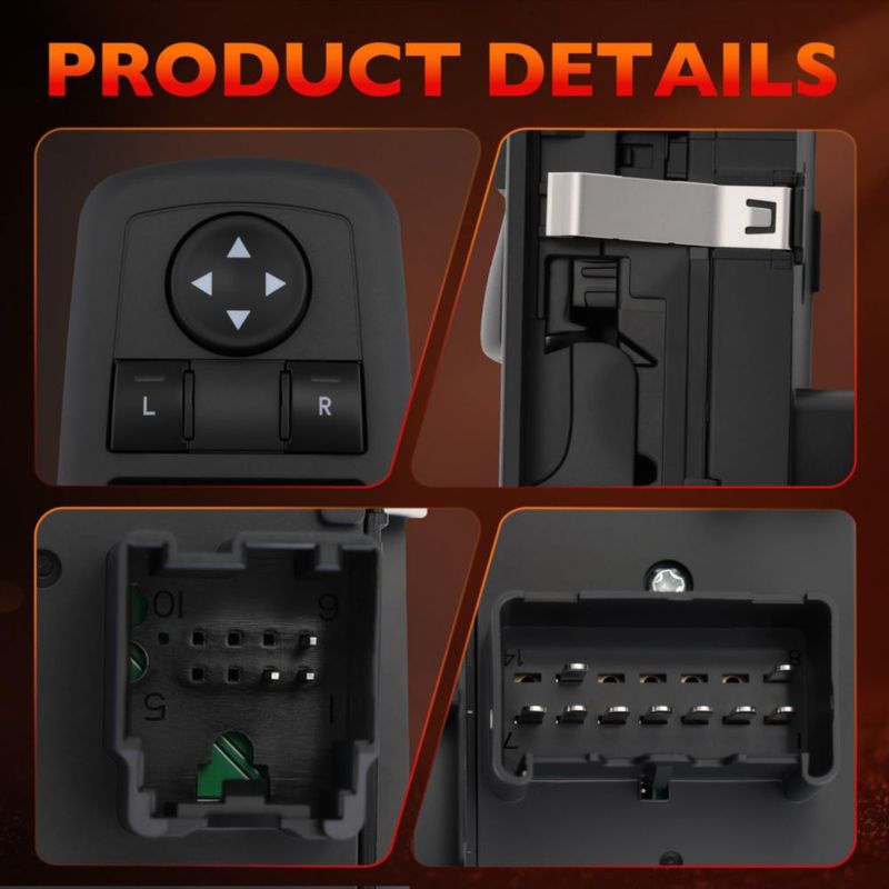 Interruptor maestro de ventanilla ATRACYPART para Dodge Ram 1500/2500/3500