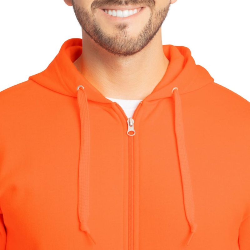 Sudadera Fruit of the Loom 3XL Naranja Polar
