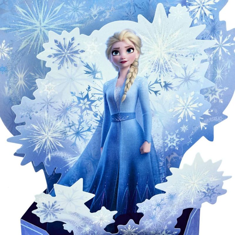 Tarjeta de cumpleaños Hallmark 16x24 cm Frozen Elsa Pop‑up