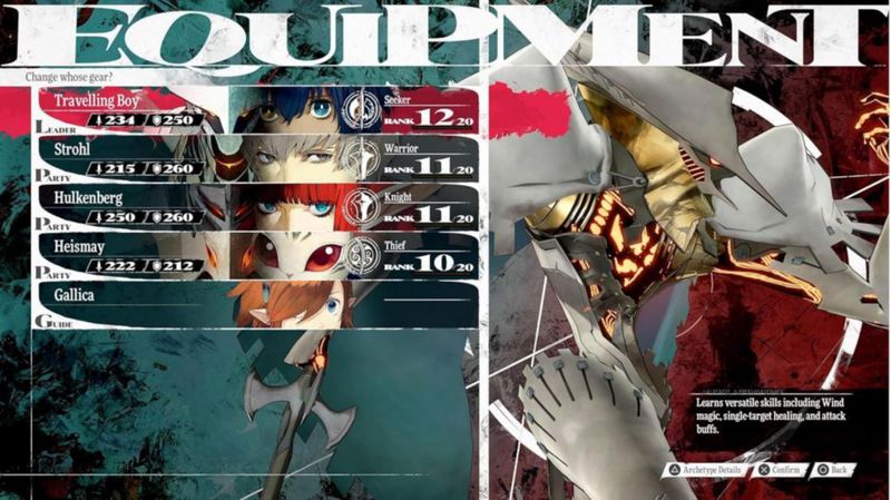Videojuego Atlus Metaphor: ReFantazio multilingüe