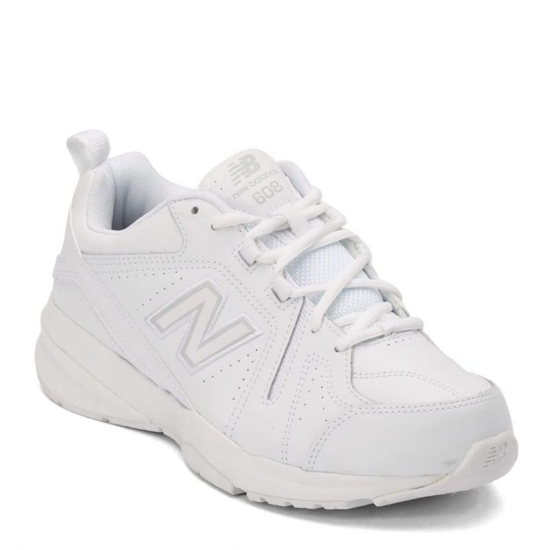 Zapatillas New Balance 608 V5 blancas talla 9.5 extra anchas