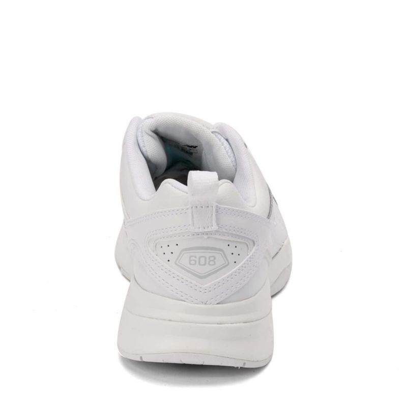 Zapatillas New Balance 608 V5 blancas talla 9.5 extra anchas