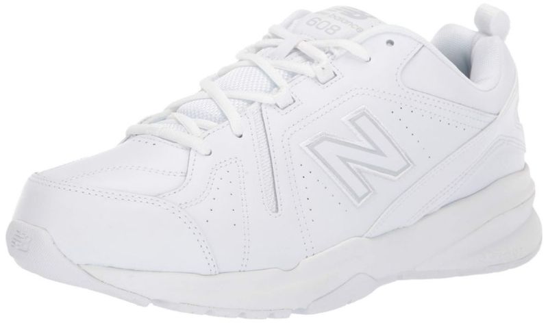 Zapatillas New Balance 608 V5 blancas talla 9.5 extra anchas