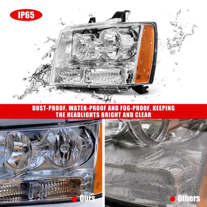 Faros ADCARLIGHTS para Chevrolet Avalanche/Tahoe/Suburban (cromo)