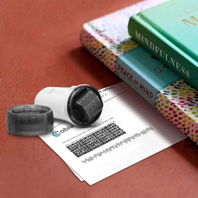 Sello de rodillo PLUS Guard Your ID – Protección contra Robo de Identidad