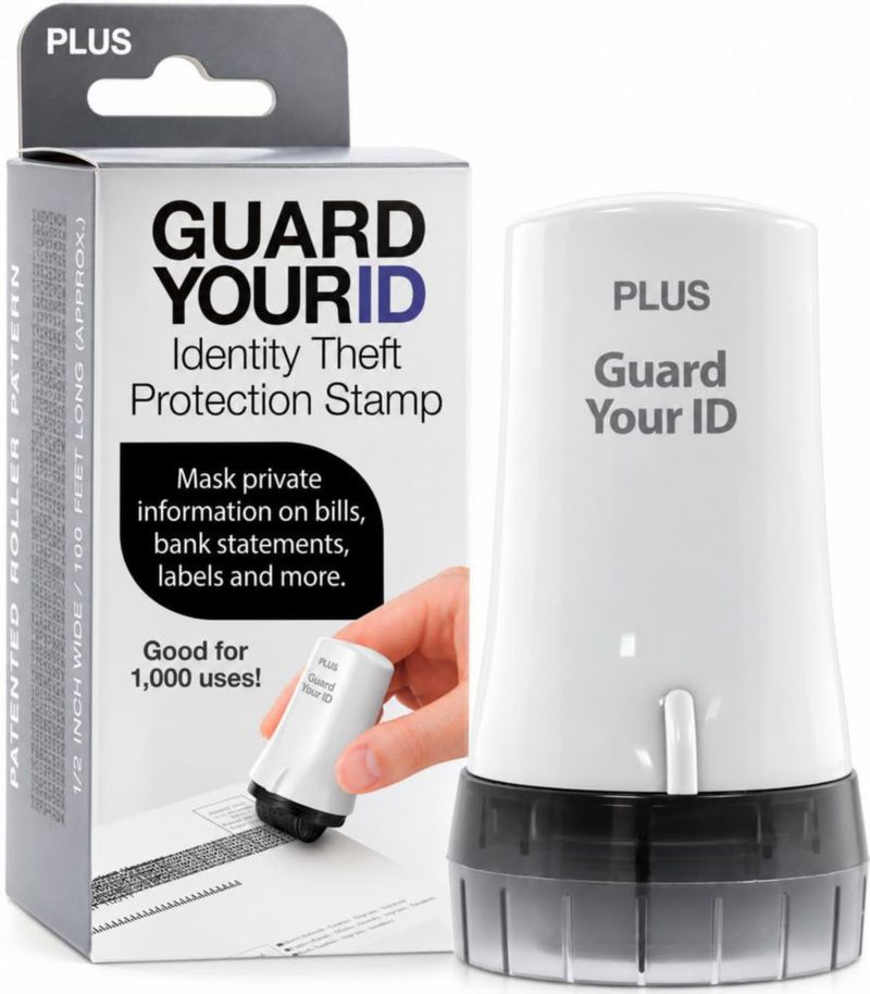 Sello de rodillo PLUS Guard Your ID – Protección contra Robo de Identidad