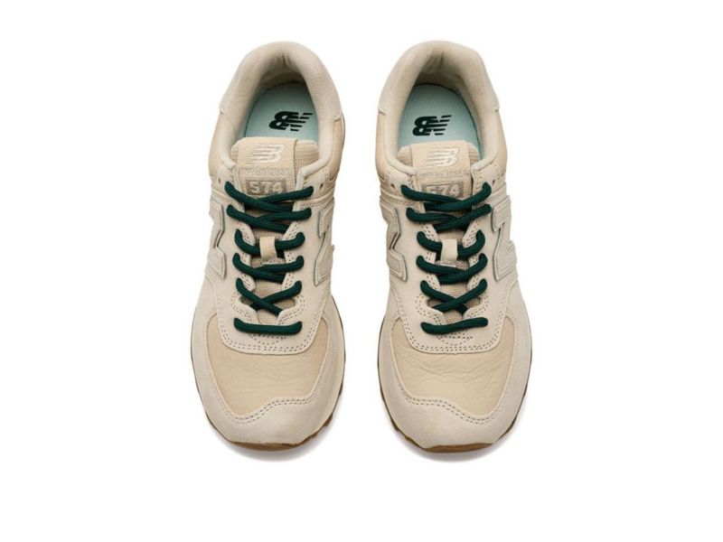 Zapatillas New Balance WL574V2 Mujer Negro/Sal Marina 6.5