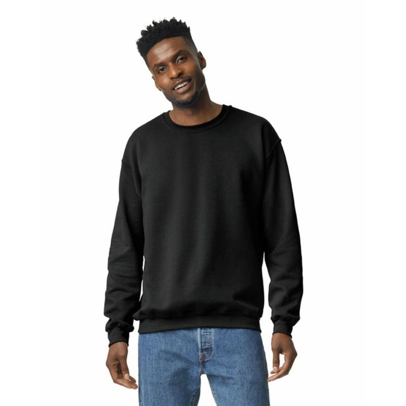 Sudadera Gildan G18000 Talla M Negra – Pack de 36