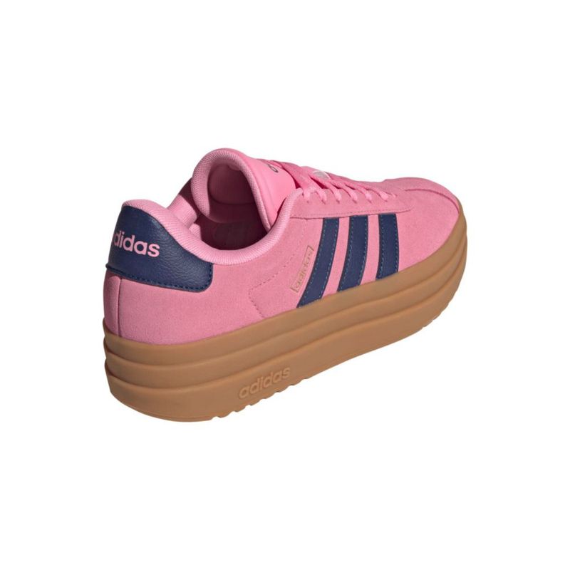 Zapatillas adidas VL Court Bold 11 rosa/azul oscuro/dorado metálico