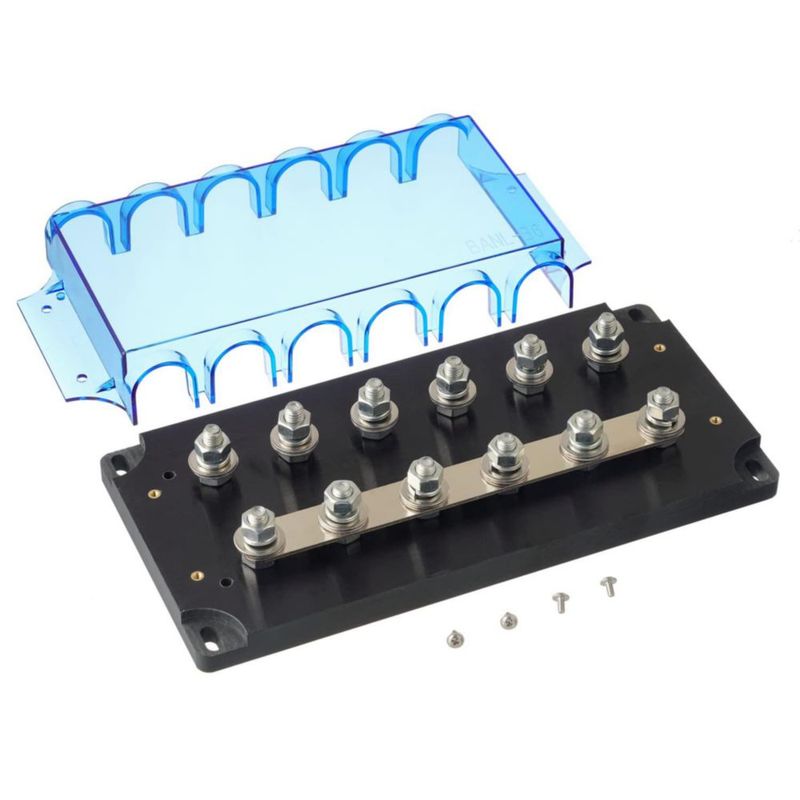 Portafusibles BOJACK de 6 vías ANM/MEGA/AMG 32 V
