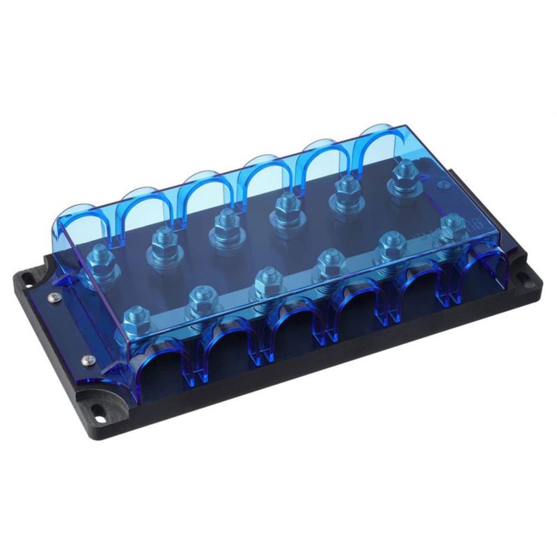 Portafusibles BOJACK de 6 vías ANM/MEGA/AMG 32 V