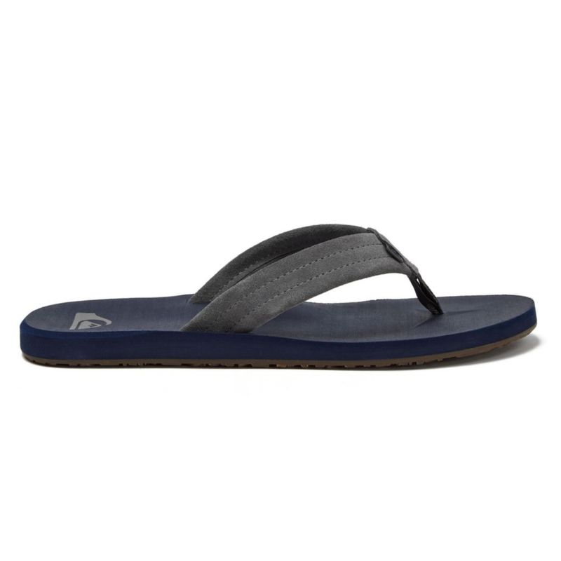 Sandalia Quiksilver Carver de Gamuza Azul Oscuro/Gris Claro para Hombre
