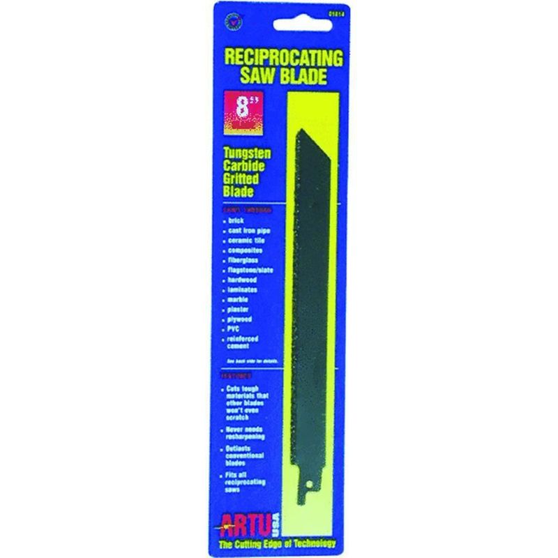 Hoja de sierra recíproca ARTU-USA de 23 cm con grano de carburo de tungsteno