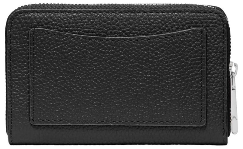 Billetera Michael Kors Jet Set Pequeña con Cremallera Negra