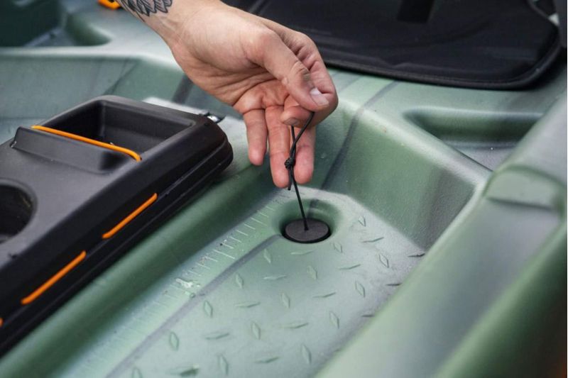 Tapones de escotilla para kayak Pelican 4 unidades EVA 4 cm negro