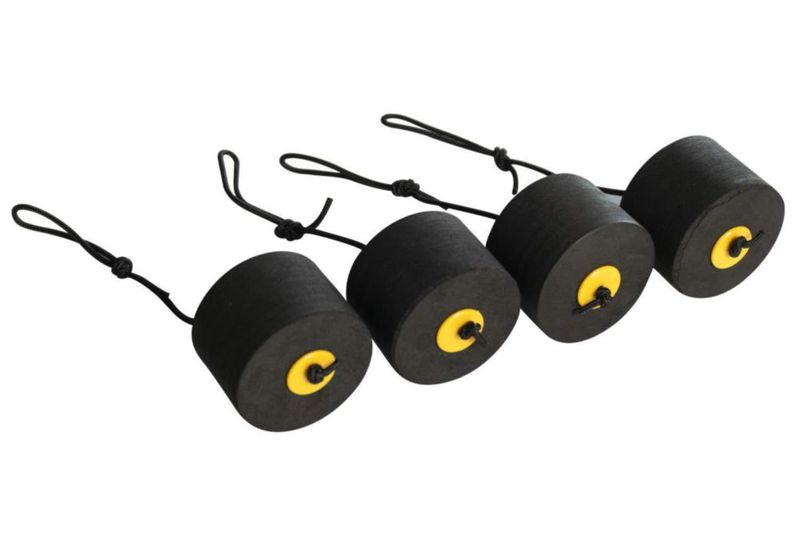 Tapones de escotilla para kayak Pelican 4 unidades EVA 4 cm negro