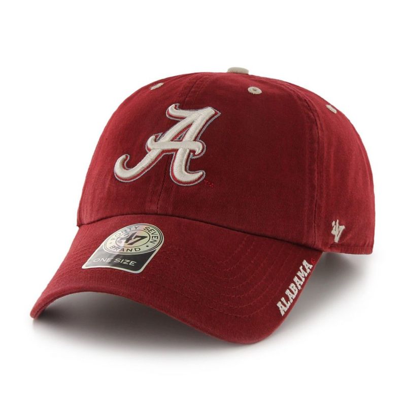 Gorra 47 NCAA Alabama Crimson Tide Razor Red Talla Única