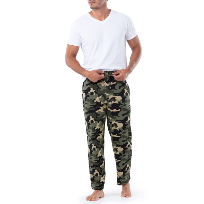 Pantalones Fruit of the Loom XL Camuflaje Jersey