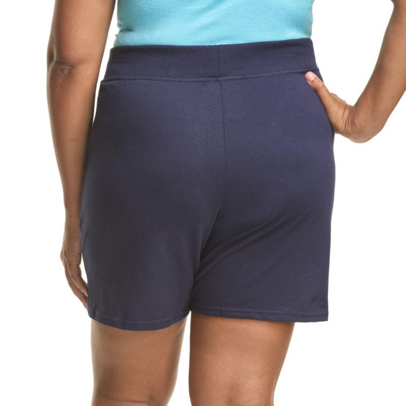 Shorts Hanes Talla Grande 18 cm Algodón Jersey Sin Cordón