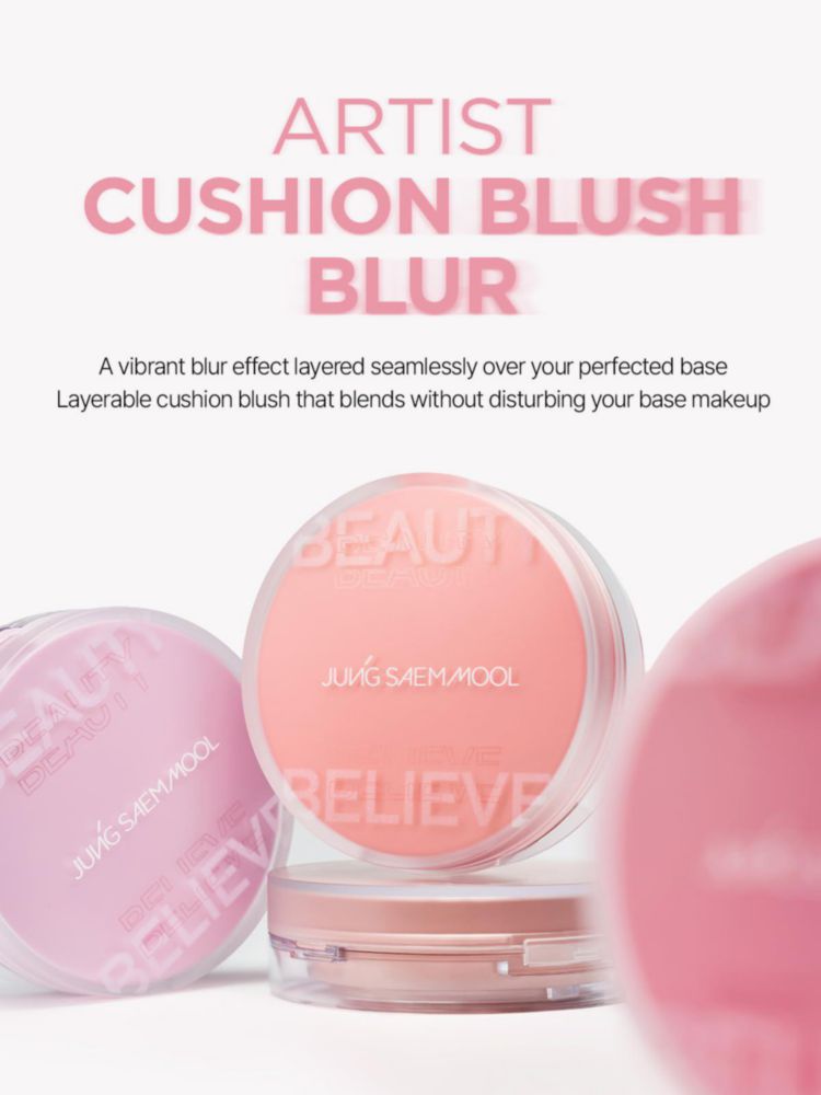 Rubor Compacto en Esponja JUNG SAEM MOOL Rosy Petal