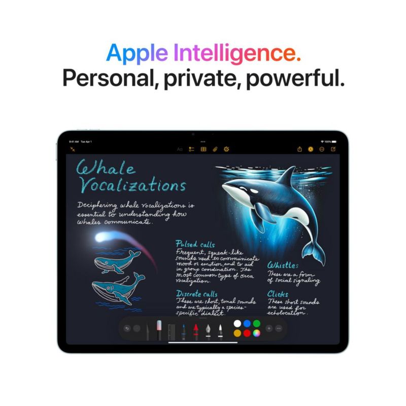 Tablet Apple iPad Air 2025 con chip M3 pantalla de 11 pulgadas 512 GB color púrpura