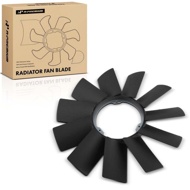 Pala de ventilador A-Premium 42 cm 11 aspas compatible con BMW