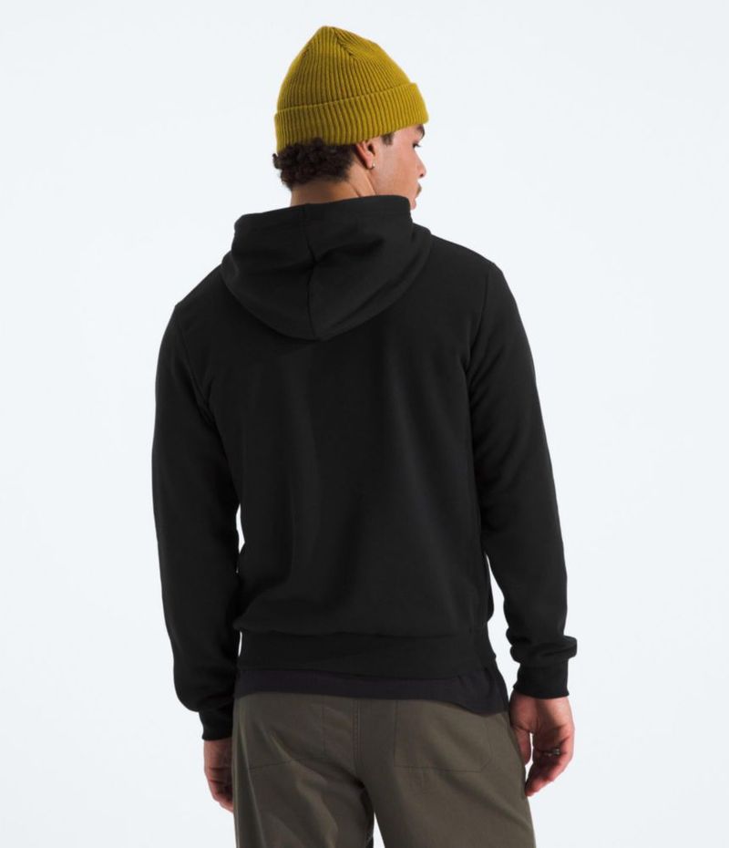 Sudadera The North Face XL negra con cremallera completa