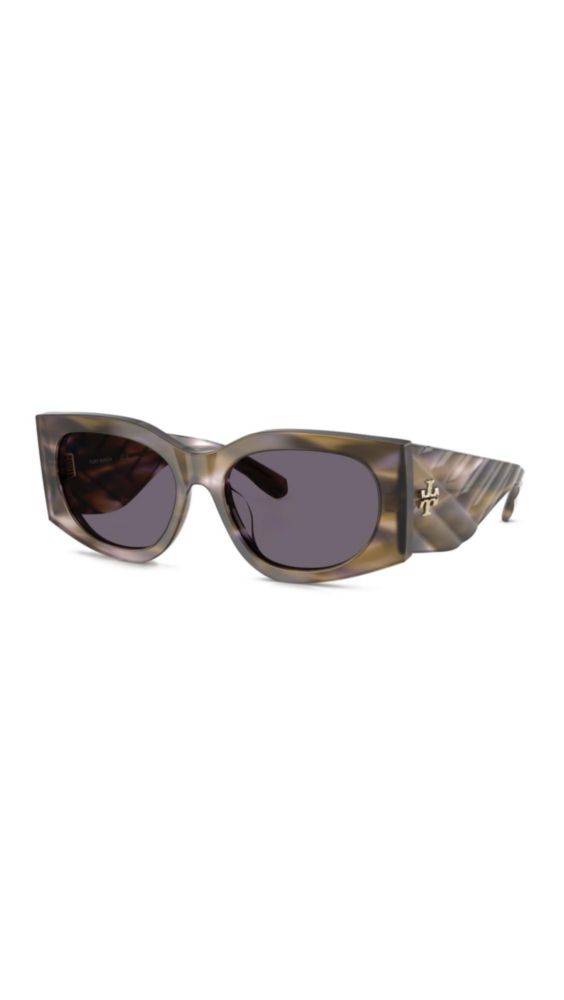 Gafas de sol Tory Burch 55 pulg. gradiente púrpura