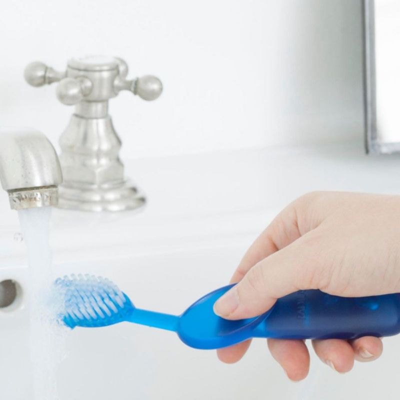 Cepillo de dientes RADIUS Big Brush grande morado - 1 unidad