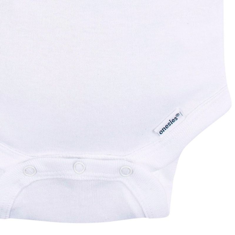 Leotardo Gerber 12 meses blanco - Pack de 5 unidades