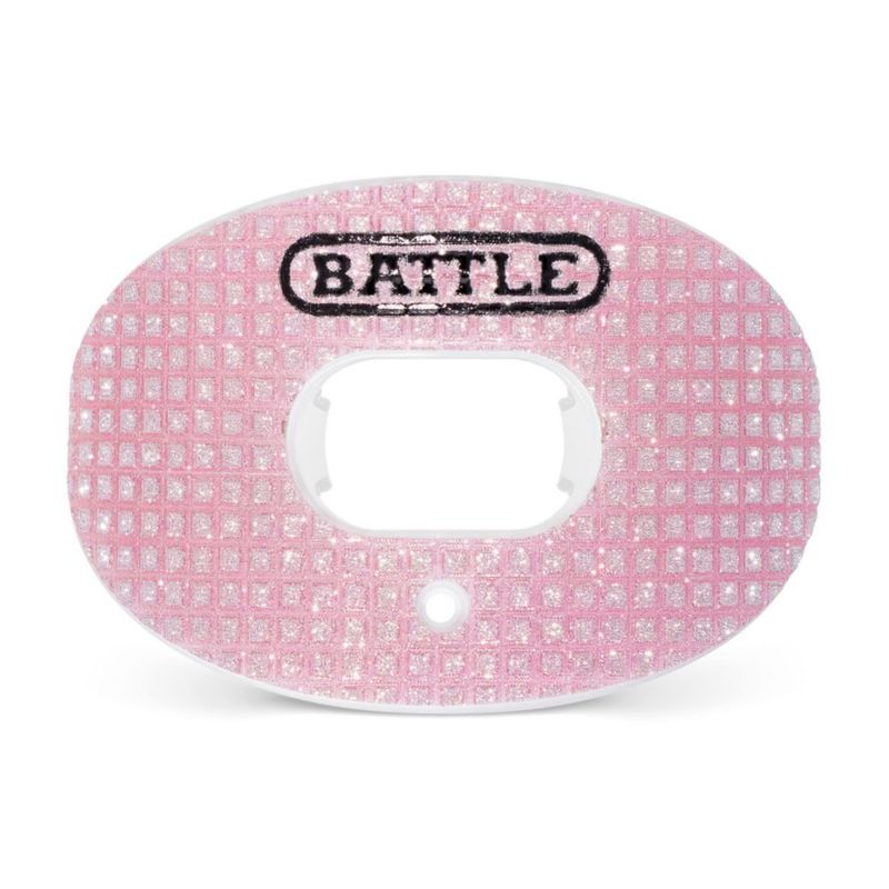 Protector Bucal Battle 3D Diamante Oxígeno Rosa