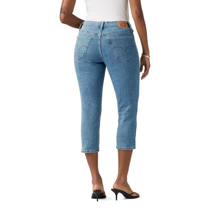 Jeans Capri Levi's 311 Shaping con entrepierna de 56 cm